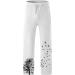 YUNDAN Men's Cotton Linen Wide Leg High Waist Sweatpants - B-white XX-Large - Buy Online on GoSupps.com