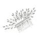 Beatifufu Hair Comb Bridesmaid Hair Accessories Hair Accessories for Women Womens Hair Clips Pearl Hair Barrettes Wedding Tiara Pearl Hair Pin Rhinestone Hair Side Comb Rhinestones