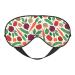 Vegetables Sleep Mask Double-Sided Eye Mask Soft Adjustable Sleeping Eye Covers for Sleeping Perfect Shading Reduce Eye Edema