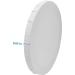 IVON 4pcs Round Canvas Board Set - 12'' & 8'' Professional Stretched Circle for Acrylic Pouring and Painting - White - Buy Online on GoSupps.com