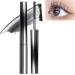 Lashtitan Iron Wand Mascara 3D Curling Eyelash Iron Mascara Metal Wand Mascara Lengthening And Volumizing Mascara Long-Lasting Waterproof And No Smudge Mascara(Black)