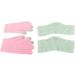 Qukaim Gel Moisturizing Spa Gloves Moisturizing Hand Gloves Pink Gel Touch Screen Gloves Prevent Cracked Skin Green Elbow Cover - Buy Online on GoSupps.com