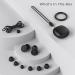 Noise Reduction Earplugs for Concerts Work & Travel | Reusable Hearing Protection - NRR 15dB-30dB | 7 Eartips Included - Black - Buy Online on GoSupps.com