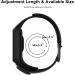 Braleo Silicone Sports Bracelet for TomTom Runner 3/Runner 2/Spark 3/Adventurer/Golfer 2 - Replacement Bands (Black & Blue) - Buy Online on GoSupps.com
