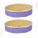 Zerodeko 6 Pcs Cake Pan Strap Square Cupcake Pans Bakeware Anti-Deformation Accessories Cake Sleeves Square Griddle Doming Strip Baking Pan Mini Jugs Adjustable Cake Strips Purple Belt Purplex3pcs 80X3.7CMx3pcs - Buy Online on GoSupps.com