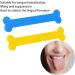 2PC Tongue Muscle Trainer Set - Resin Mouth Muscle Training Device for Speaking & Swallowing Awareness - Buy Online on GoSupps.com