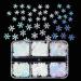 Christmas Glitter Nail Snowflakes Sequins Nail Art Decals Manicure Tips Decoration 6 Grids/Box For Women Gifts Snowflake Glitter Stickers - Buy Online on GoSupps.com