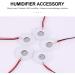 POPETPOP Atomizing Heads Automatic Mist Maker 5pcs Fogger Fountain Pond Fog Machine Head 16mm Air humidifier White 12 2CM - Buy Online on GoSupps.com