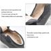 Men's Orthopedic Diabetic Shoes - Winter Wool Adjustable Straps Lightweight Comfy Extended Widths for Swollen Feet - Plantar 8 Gris - Buy Online on GoSupps.com