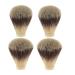 Shaving Brush Knots Hair Heads for DIY Beard Shaver Hair Brush 4 Pack