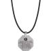 Buy Customized Octagon Medical Alert ID Necklace | Free Engraving for Men & Women | Personalized Emergency Jewelry | Wax Cord & Red Symbol - Buy Online on GoSupps.com