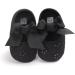 LACOFIA Baby Girls Christening Shoes | Anti-Slip Soft Sole Prewalkers 6-12 Months | Black - Buy Online on GoSupps.com