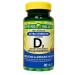 Spring Valley Extra Strength Vitamin D3 Fast Dissolve Tablets Dietary Supplement 125 mcg (5 000 IU) Strawberry Flavor 90 Count
