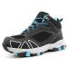 Hawkwell Kids Outdoor Mid Ankle Shoes Hiking Boot (Little Kid/Big Kid) 11 Little Kid Black Blue