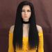 Shop 60cm Style Icon Lace Front Wig - Yaki Straight Synthetic Hair Heat-Resistant Free Part for Women - International Shipping Available - Buy Online on GoSupps.com