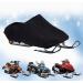 Snowmobile Sled Storage Cover for Polaris INDY Trail RMK 1997-2003 | 200D Strength - Buy Online on GoSupps.com