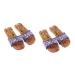 FRCOLOR 2 Pairs of Shoes for Pain Relief Slippers Foot Massager Summer Slippers Women's Slippers Dimensions Summer Slippers for Women Size on Miss Font Wooden Tool