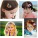 12 Pack Cartoon Hair Clips for Kids - Multicolored Silicone Hair Accessories with Rainbow & Cloud Designs for Birthdays Parties & Holidays - Buy Online on GoSupps.com