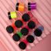 Fluorescent Powder Set - 12 Colors Glow in the Dark Nail Art & Party Decoration | DIY Phosphorus Manicure Accessories for Halloween - Buy Online on GoSupps.com
