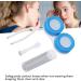 Portable Contact Lens Box Kit Waterproof Travel Contact Lens Case Plastic Material Lightweight with Tweezers for Outdoor for Woman - Buy Online on GoSupps.com