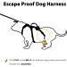 Huntboo Escape Proof Dog Harness Medium Anti-Pull Dog Harness with Handle Breathable Adjustable Dog Harness Small Dog Reflective Harnesses for Large Dogs Outdoor Walking Training (Black M) Medium(Pack of 1) Black - Buy Online on GoSupps.com