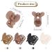 Buy Auidy_6txd Medium Claw Hair Clips - 4 Pack for Women & Girls | Ideal for Thin & Thick Hair - Durable & Stylish - Buy Online on GoSupps.com
