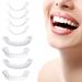 Jiazhou hub 2 pairs of teeth for plug in veneers teeth set cosmetic veneers teeth lightening dentures denture cosmetic veneers teeth lightening dentures
