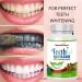 Teeth Whitening Powder - Enamel Safe & Effective Stain Removal | Long Lasting Freshness | Dental Kit for All Teeth Types | 80g Pack of 2 - Buy Online on GoSupps.com