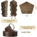 Occin Men's Medieval Clothing Set - 5 Piece Renaissance Costume with Shirt Pants Belt & Accessories - Viking Style Lace-Up Design - Buy Online on GoSupps.com