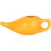 Ceramic Neti Pot Nasal Wash Cleansing Cup Set - Marigold Yellow with Eye Cup & Linen Face Wipe - Buy Online on GoSupps.com