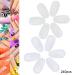 240 PCS False Nail Tips - Clear Acrylic Gel Polish Tips for Manicure Display Card - Best for Nail Art and DIY Designs - Buy Online on GoSupps.com