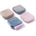 Flocking Fabric Sanitary Napkin Bag & Menstrual Cup Pouch - Washable Organizer Storage (2 Pack Style B) - Buy Online on GoSupps.com
