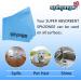 SPH2ONGE Super Absorbent Cloth (Blue) - Reusable, Multi-Purpose Sponge for Home - Holds 10x Liquid Weight - Drip-Free & Effective on All Surfaces - Buy Online on GoSupps.com