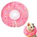 Cat Cone Collar Pet Recovery Collar for Cat Kitten Puppy Soft Elizabeth Collar for Cats Small after Surgery Cat Cone Collar Anti Scratch Soft Cotton Adjustable Cat Buster Collar Small(S)