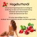 Buy Green Idea Organic Rosehip Kernel Oil - 100% Pure Cold Pressed Anti-Aging & Acne Treatment | Natrue Certified | 25ml Glass Bottle - Buy Online on GoSupps.com