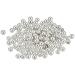 Beadalon Memory Wire End Caps  3 mm / .12 in  Round  Silver Plated  144 pc