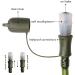 Punda 2L Antimicrobial Hydration Bladder - Dust-Resistant Water Tank with Hose for Ultimate Hydration | Eco-Friendly Green - Buy Online on GoSupps.com