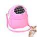 Hamster Backpack Carrier | Three Size Pet Dog Carrier Bags Pink Green Blue Portable Bag Hedgehog Hamster Breathable Shoulder Bags Uwariloy Large Pink