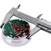Portable Metal Pill Box - Christmas Trees & Presents Design 3-Compartment Travel-Friendly Hinged Fastening Ideal for Small Pills - Buy Now - Buy Online on GoSupps.com