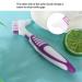 FILFEEL Denture Brush 2pcs/Set - Specially Designed for Thoroughly Cleaning Dentures & Bridges - Buy Online on GoSupps.com
