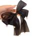 Large Bow Hair Clip Hair Bows Clip Women's French Hair Clips Fabric Hair Bow Knot Hair Clips for Wedding Party Party and Other Occasions Black