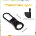 6 Pack Zipper Replacement Slides - Removable Zipper Repair Pulls for Jackets Pants Shoes & Backpacks (Black) - Buy Online on GoSupps.com