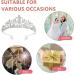 Tiara Crown Crystal Rhinestone Bridal Princess Headband with Comb for Women Bridal Party Wedding Birthdays Anniversaries - Buy Online on GoSupps.com