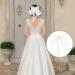 Bridal Headwear Bridal Wedding Veil 1920s Accessories for Women Bridal Bow Veil Flapper Headband Wedding Bridal Veil Flapper Accessories Pearl Bow Veil Dress Lace Grace Miss - Buy Online on GoSupps.com
