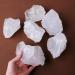 Natural Clear Quartz Irregular Bulk Crystals Raw Gem White Crystal Rough Specimens Gifts Natural Stones and Minerals - Buy Online on GoSupps.com