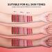 Shop 4 Colors Matte Liquid Lipstick Set - Long Lasting Waterproof & Non-Sticky | Natural Ingredients | International Shipping Available - Buy Online on GoSupps.com