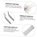 ULTECHNOVO 4pcs Stainless Steel and Ceramic Tweezers Cleaning Tools Set - Buy Online on GoSupps.com