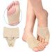 2x Toe Spreader & Hallux Valgus Relief - Foot Bandage & Separator for Pain Relief | International Shipping - Buy Online on GoSupps.com