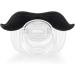 Hipsterkid Mustachifier Pacifier 0-6 Months | BPA-Free Orthodontic Silicone Nipple | Gentleman Black Mustache Binkies for Babies, Newborns & Infants - Buy Online on GoSupps.com