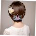 DOITOOL 1pc Hair Ribbons for Girls Hair Ties Kids Rhinestone Kids Womens Barrettes for Hair Barrettes for Women Rhinestone Headpiece Kids Scrunchies Princess Women's Hair Comb - Buy Online on GoSupps.com